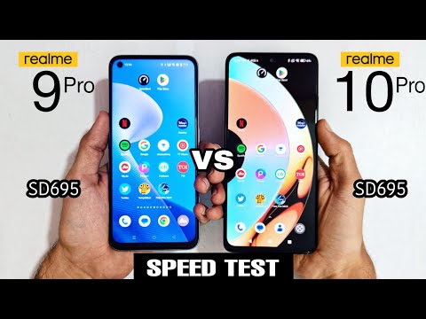 realme 9 pro 5G vs realme 10 pro 5G global Speed Test & Comparison | Snapdragon 695 vs 695? 😱