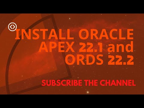 How to Install Oracle Apex 22.1 and ORDS 22.2