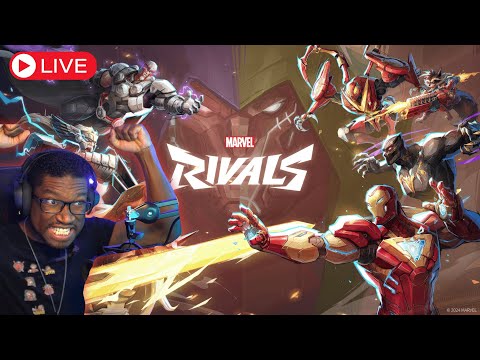 🔴LIVE First Time Playing Marvel Rivals