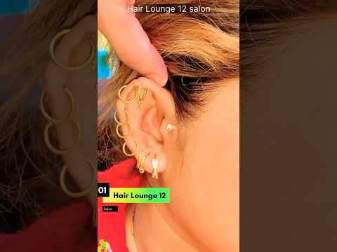 Ear piercing painless perming  #viral #shorts_video #youtube #earpiercings