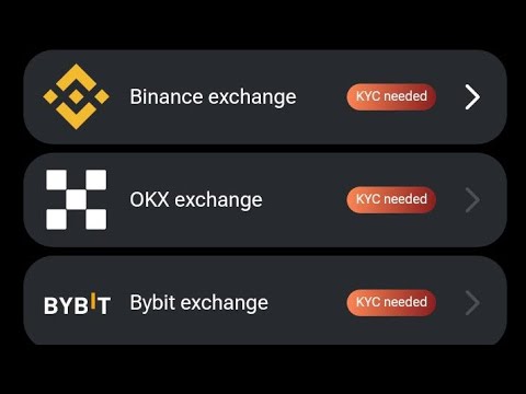 #Hamster Kombat withdrawal to #bybit #binance  #tonkeeper // How to connect your Wallet / Exchange