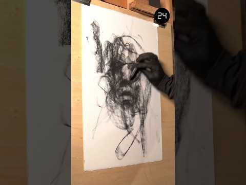 Charcoal drawing in 30-something seconds