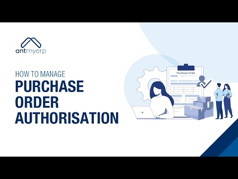 Manage Purchase Order Authorisation | Purchase Order Software- English