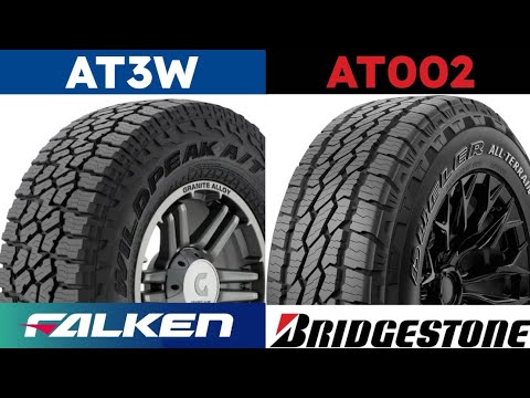 Falken Wildpeak AT3W vs Bridgestone Dueler All Terrain AT002