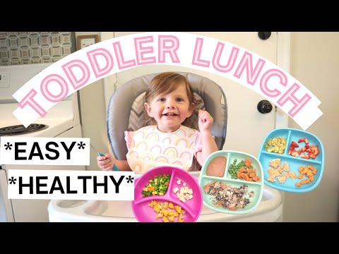 TODDLER LUNCH IDEAS that aren't chicken nuggets👧🍴 | EASY & HEALTHY meal ideas for a 1 year old!