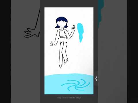 Mar the water fairy #fairy #power #animation #flipaclip #capcut #oc #drawing