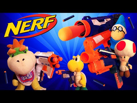 SML Short: Bowser Junior's Nerf War [REUPLOADED]