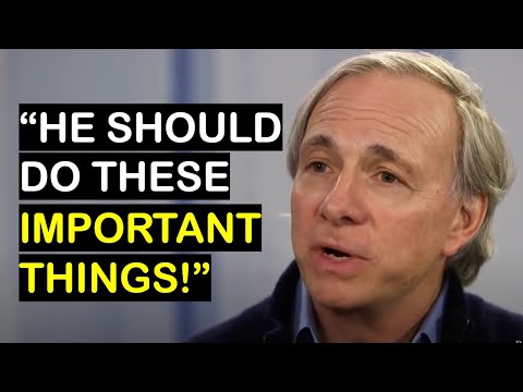 Ray Dalio: My Advice for The U.S. President