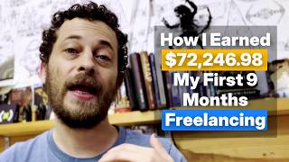 Freelancing: How I Earned $72,246.98 in My First 9 Months