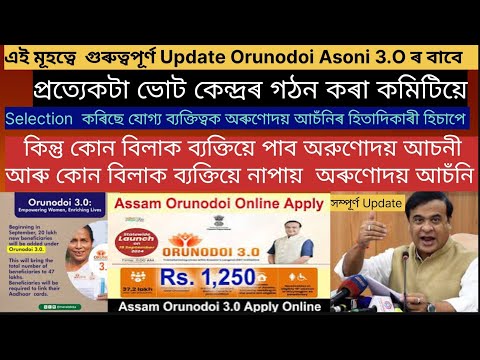 Orunodoi Asoni 3.Oপ্ৰতিটো ভোট কেন্দ্ৰৰ গঠন কমিটিয়ে /কোন বিলাক ব্যক্তিত্বৰ নাম Selection কৰিছেUpdate