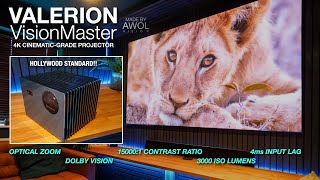 Valerion VisionMaster 4K Projectors Brings Hollywood to Your home in Incredible Style!