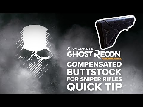 Commpensated Buttstock (sniper) location and info - Ghost Recon Wildlands (quick tip)