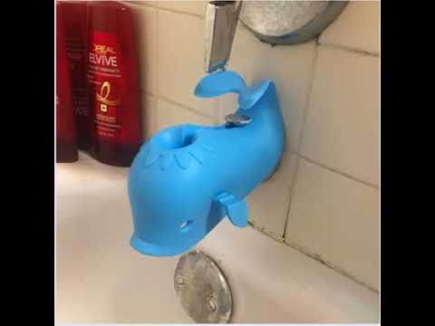 Silicone Whale Tub Faucet Cover For Kids