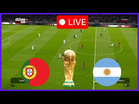 🔴LIVE - ARGENTINA VS PORTUGAL | football live match #football #ytshorts #shorts #shortsfeed