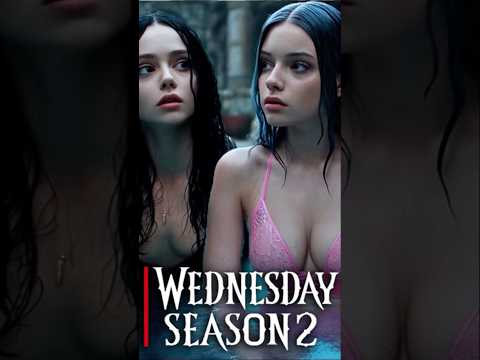 WEDNESDAY Season 2 #shorts #wednesdayseason2 #wednesdaynetflix #wednesday