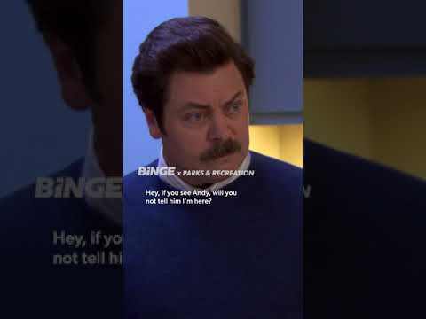 The less you know, the happier you are | Parks and Recreation | BINGE