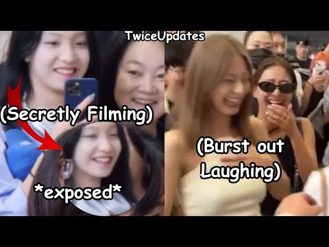 when twice jihyo family pretends to be a media ft. Jihyo’s sister face exposed