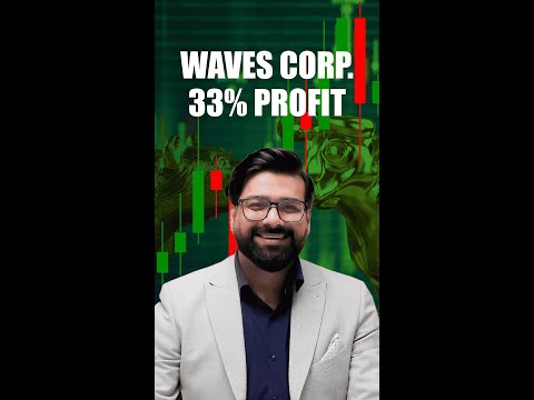 WAVES Trade Setup Update 33 Profit from Episode 6!   #Sarmaayapk #WavesCorp #PSX #StockTradi #shorts