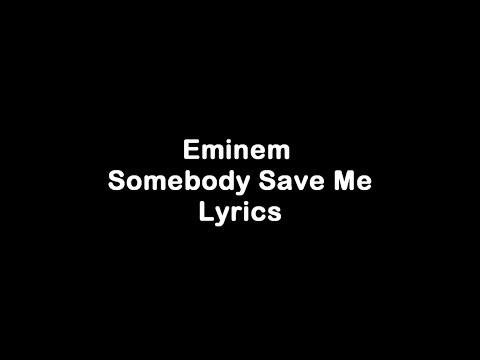 Eminem - Somebody Save Me ft. Jelly Roll [Lyrics]