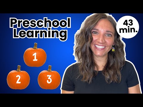 Preschool Learning Adventure at the Pumpkin Patch | Opposites, Sight Words, Animals