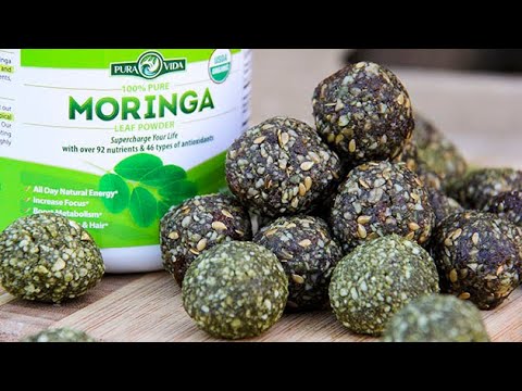 Moringa Energy Balls - 3 Ways!