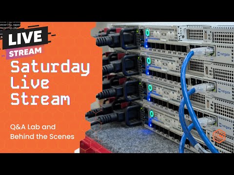 Saturday Live Stream Q&A LAB and Behind The Scenes Updates