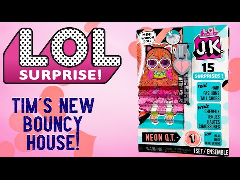 LOL Surprise JK Neon Q.T. Mini Fashion Doll | Bored House Flies Toy Review  #lolsurprise