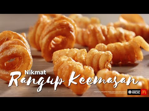 Kentang Goreng Gulung Rangup