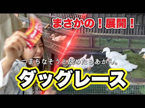 こんなに面白い⁉︎こんなに燃える⁉︎劇的なレースとなったアヒルレース！！