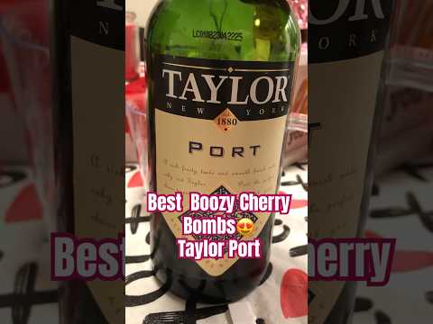 Best Boozy Cherry Bombs #taylorport #cherries #vday