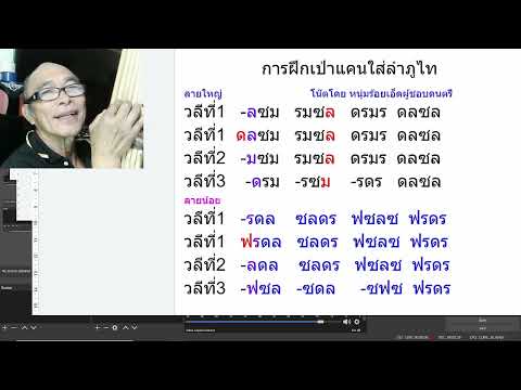 การฝึกเป่าแคนใส่ลำภูไท cover by หนุ่มร้อยเอ็ดผู้ชอบดนตรี