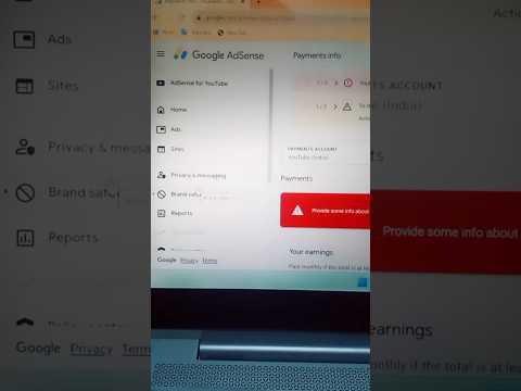 AdSense account me identity verification ka option aa gya 🔥#shorts