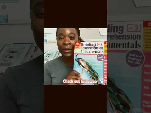 Evan-Moor Reading Comprehension grade 3 flip through | homeschool resource  #evanmoor #readingskills