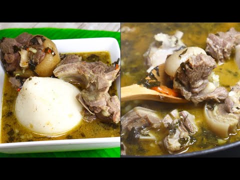 Tasty Goat Meat PepperSoup | Pepper Soup and Agidi Recipe