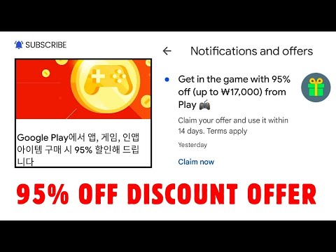 Google Play Store 95% Discount Offer 2024 | 95% Google Play Discount Offer | 95% Off From Play Store