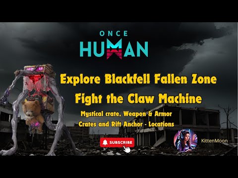 Once Human - Explore Blackfell Fallen Zone - All Crate Locations