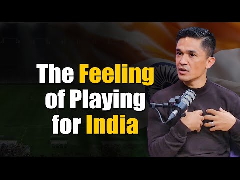 "Singing the National Anthem is an unparalleled feeling" - Sunil Chhetri