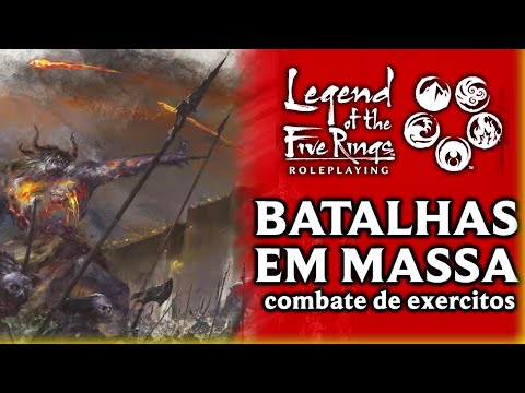 BATALHA EM MASSA - LENDA DOS CINCO ANÉIS (ed5)