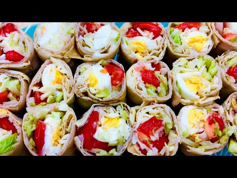 【万能卷饼】大人小孩都适合，做法简单，健康又营养！Easy Recipe for Versatile Roll Wrappers.