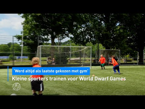 Kleine sporters trainen voor World Dwarf Games: 'Altijd als laatste gekozen' | Hart van Nederland