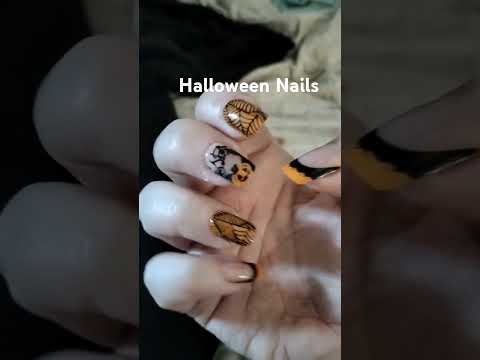 #florida #halloweennails #halloween #nails #naildesign #temu