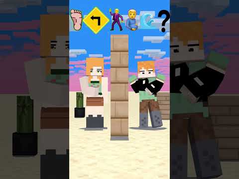 Dance Showdown #minecraft #friendship #trending #herobrine #shorts