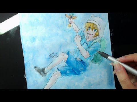 DRAWING CHALLENGE | Finn - Hora de Aventura/Adventure Time