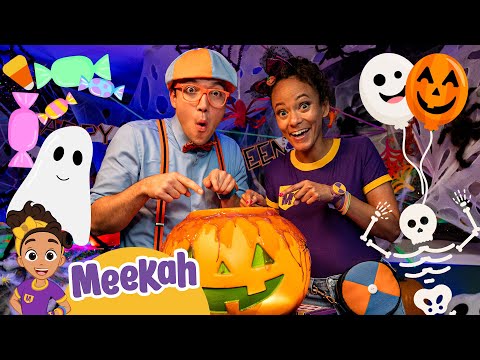 Blippi and Meekah's Halloween Games! | Educational Videos for Kids | Blippi and Meekah Kids TV