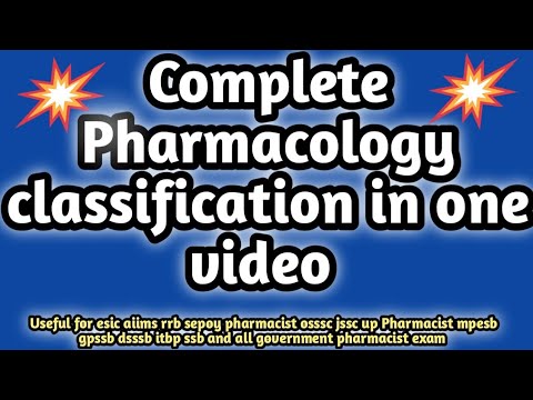 classification of pharmacology#pharmacology classification#osssc#rrbpharmacistexam2024#jssc#dsssb