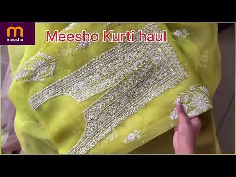 Meesho Kurti Haul | Meesho Festive kurta set haul | #meeshohaul #meeshokurti #meesho #youtubevideo