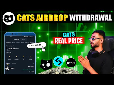 LIVE CATS 1 Coin Price  || HOLD OR SELL CATS COINS || Cats Airdrop Withdrawal Live