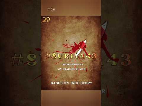 Suriya43 Update | Suriya | sudha kongara | GV Prakash | kanguva update | kanguva promo video | TCN