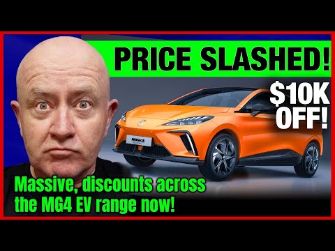 Price slashed! MG4 EV is up to $10k cheaper now | Auto Expert John Cadogan