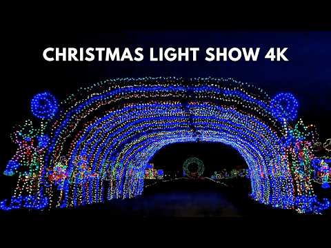 Hershey Sweet Lights Christmas Show | Magical 4K Holiday Drive Through